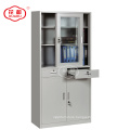 Factory directly selling Laboratory steel glass door sample filing switch steel book rack cabinet